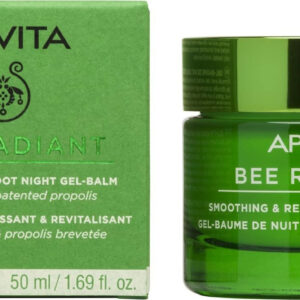 20200729091318 apivita bee radiant white peony patented propolis smoothing reboot night gel balm 50ml