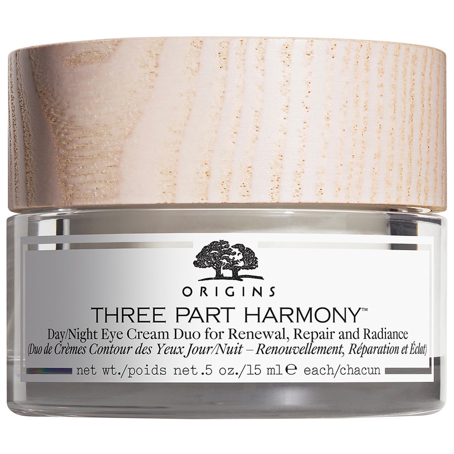 Origins Augenpflege Three Part Harmony E2 84 A2 Day  26 Night Eye Cream Duo for renewal 2C repair and radiance Three Part Harmony E2 84 A2 Day  26 Night Eye Cream Duo for renewal 2