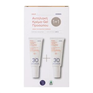 korres γιαούρτι αντηλιακή κρέμα gel προσώπου spf30 40ml 11 δωρο