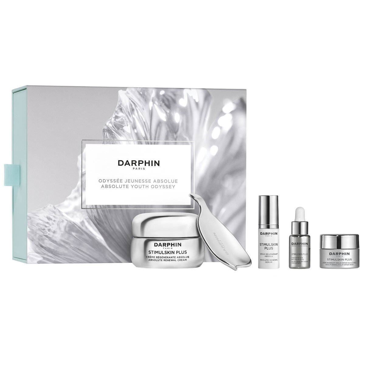 Darphin – Absolute Youth Odyssey Set Stimulskin Plus Κρέμα Προσώπου Γλυπτικής & Αποκατάσταση Νεότητας 50ml & Ορός Ολικής Αντιγήρανσης 5ml & Θεραπεία Ανανέωσης των Κυττάρων 5ml & Κρέμα Ματιών & Χειλιών 5ml 20221207113838 darphin absolute youth odyssey set peripoiisis me krema prosopou kai krema mation