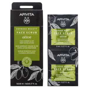 20231218100806 apivita express beauty olive scrub prosopou 16ml