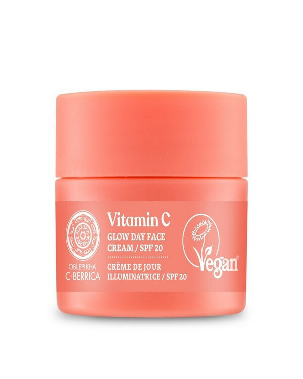 20230206093929 natura siberica c berrica vitamin c glow krema prosopou imeras me spf20 gia enydatosi 50ml