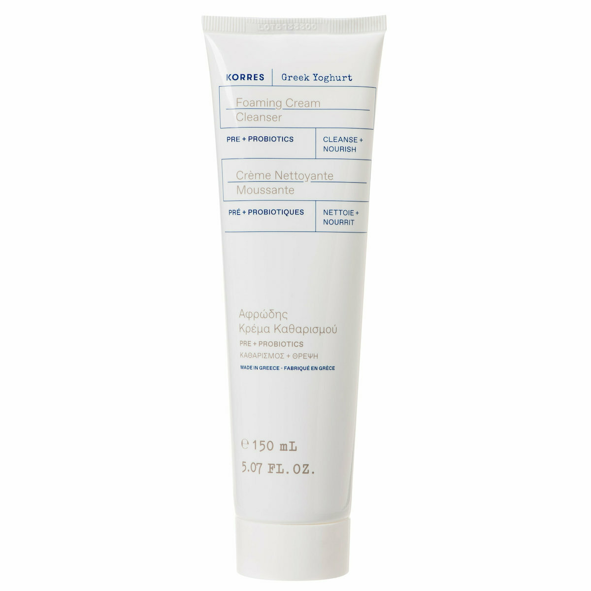 20220228144847 korres greek yoghurt foaming cream cleanser pre probiotics 150ml