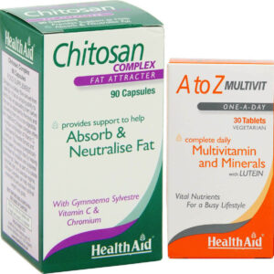 20210215122531 health aid chitosan 90 kapsoules a to z multivit 30 tampletes 90 kapsoules