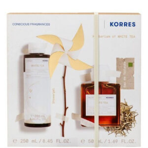20240906120934 korres promo herbarium of white tea gynaikeio set me eau de toilette 2tmch