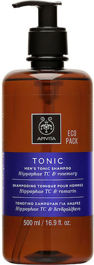 xlarge 20240716134459 apivita men s tonic hippophae tc rosemary sampouan kata tis trichoptosis gia olous tous typous mallion 500ml (1)