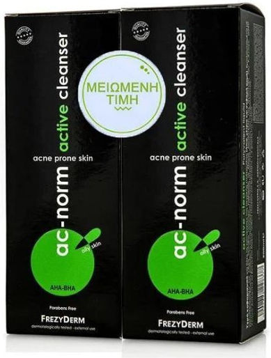 xlarge 20240704162714 frezyderm ygro katharismou ac norm active cleanser gia lipares epidermides 2x200ml 400ml