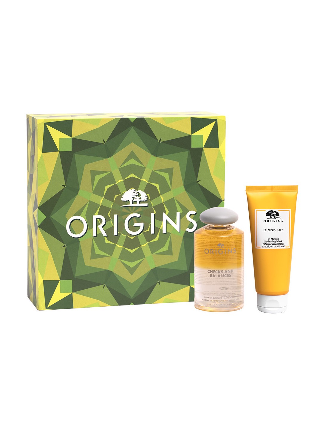 origins mix match hydrating set διφασικό καθαριστικό ντεμακιγιάζ 150ml δώρο drink up 10 minute ενυδατική μάσκα 75ml