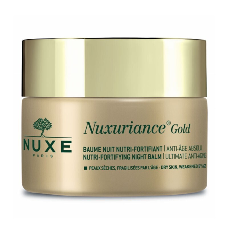 20250204102757 nuxe nuxuriance gold nutri fortifying enydatiko antigirantiko balm prosopou gia xires epidermides 50ml