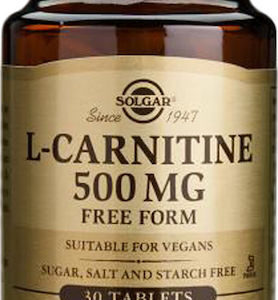 xlarge 20200319191257 solgar l carnitine 500mg 30 tampletes