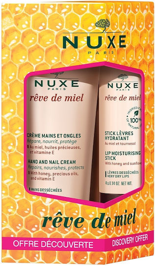 xlarge 20231204110942 nuxe nuxe promo reve de miel set peripoiisis gia enydatosi me lip balm krema cherion