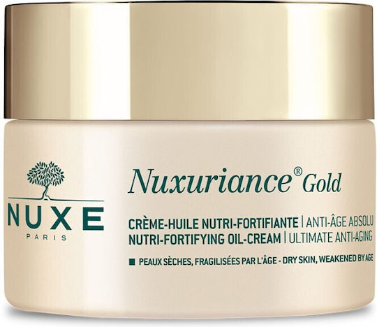 xlarge 20250204103246 nuxe nuxuriance gold nutri fortifying antigirantiki krema prosopou gia xires epidermides me yalouroniko oxy 50ml