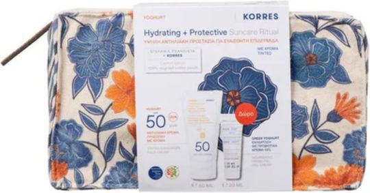 xlarge 20260319092910 korres yoghurt set me antiliako prosopou neseser spf50 me chroma 3tmch