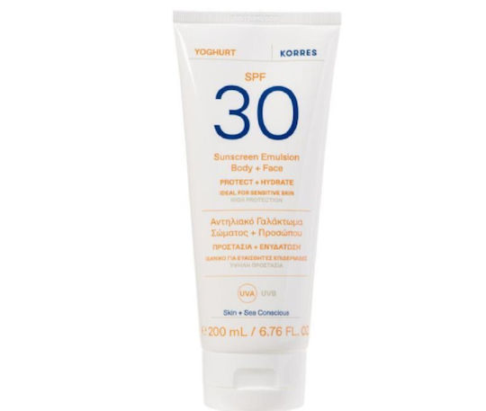xlarge 20260319110510 korres yoghurt adiavrocho antiliako prosopou kai somatos spf30 200ml