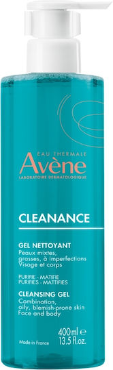 xlarge 20250917154022 eau thermale av ne cleanance gel katharismou prosopou gia akneikes epidermides 400ml