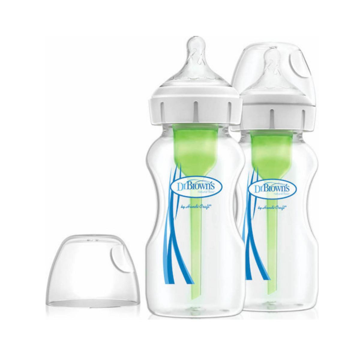 20250521155140 dr brown s set gyalina mpimpero kata ton kolikon me thili silikonis gia 0 minon 270ml 2tmch