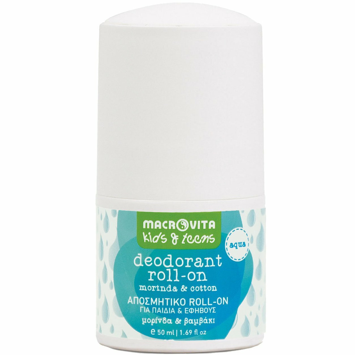 20230607132933 macrovita kids teens aqua with morinda cotton aposmitiko se roll on choris alouminio 50ml