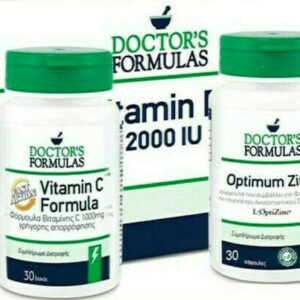 xlarge 20220117154952 doctor s formulas vitamin c formula fast action 1000 mg 30 caps optimum zinc 15 mg 30 tabs doro vitamin d3 2000 iu 60 soft gels 30 kapsoules unflavour