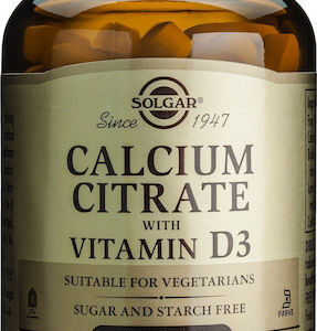 xlarge 20180710142041 solgar calcium citrate with vitamin d3 250mg 60 tampletes (1)