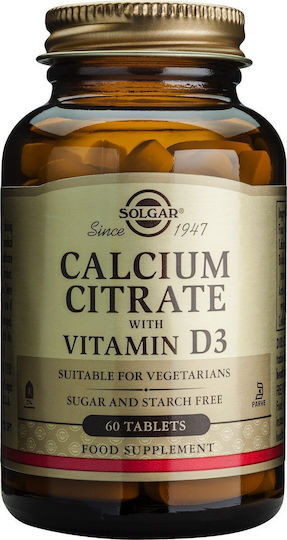 xlarge 20180710142041 solgar calcium citrate with vitamin d3 250mg 60 tampletes (1)