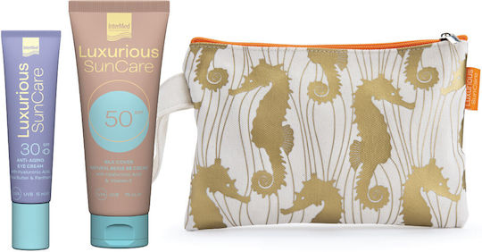 xlarge 20250708105209 intermed luxurious suncare set me antiliako prosopou neseser spf50 3tmch