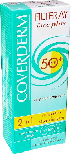 xlarge_20210308125955_coverderm_filteray_face_plus_2_in_1_sunscreen_after_sun_care_normal_skin_spf50_50ml xlarge 20210308125955 coverderm filteray face plus 2 in 1 sunscreen after sun care normal skin spf50 50ml