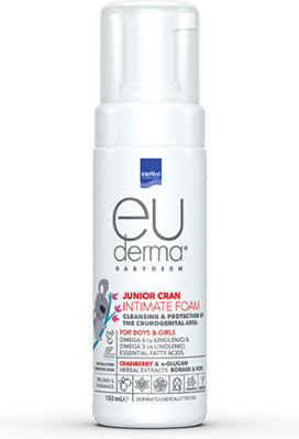 xlarge 20260428132017 intermed paidiko afroloutro babyderm junior cran cleansing foam se morfi afrou 150ml (1)