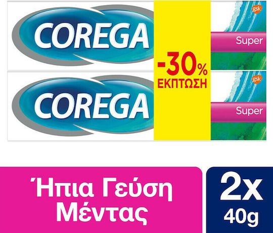 xlarge 20210611095459 corega super krema gia techniti odontostoichia me geysi menta 1 1 doro 2 x 40g