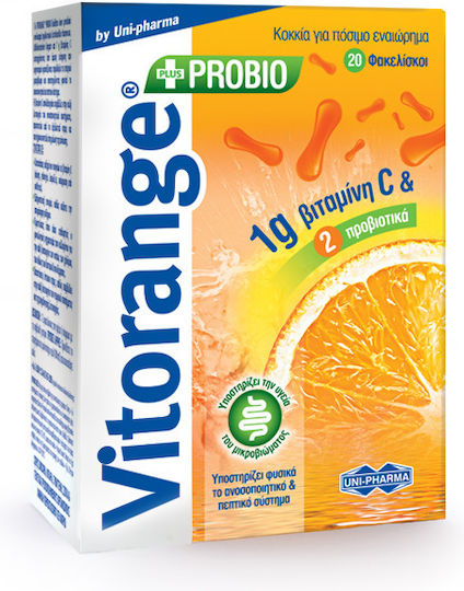 xlarge 20250827114658 uni pharma vitorange 1gr probio vitamini gia enischysi tou anosopoiitikou to derma antioxeidotiki drasi 1000mg 20 fakeliskoi